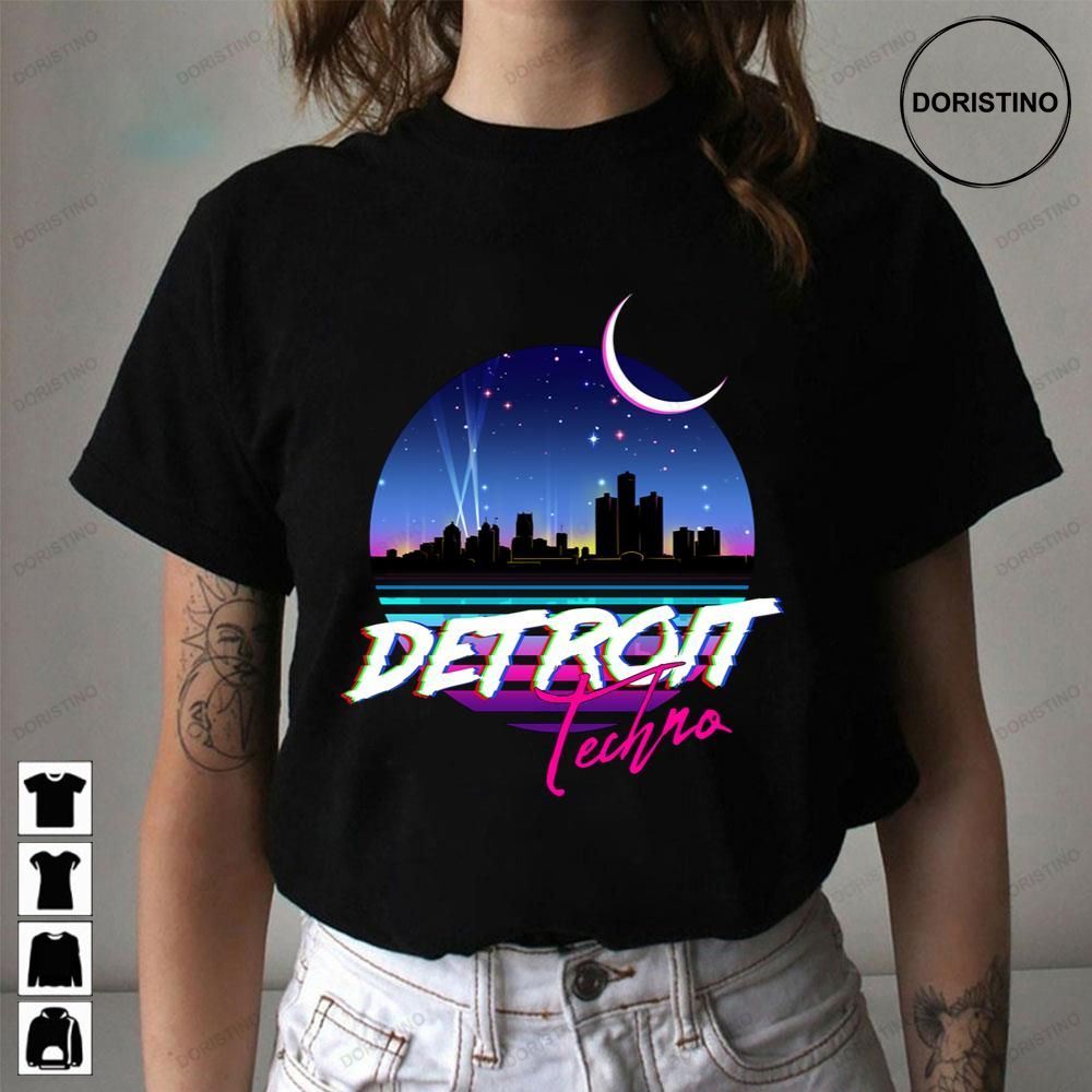 80s Detroit Techno Limited Edition T-shirts